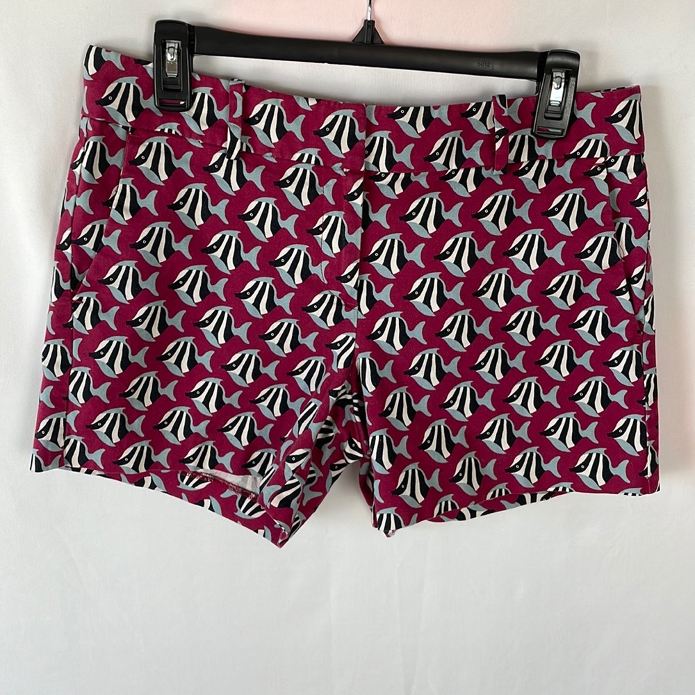 Ann Taylor Purple Angelfish Shorts - Size 4